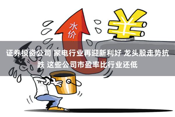 证券投资公司 家电行业再迎新利好 龙头股走势抗跌 这些公司市盈率比行业还低