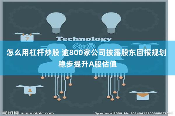 怎么用杠杆炒股 逾800家公司披露股东回报规划 稳步提升A股估值