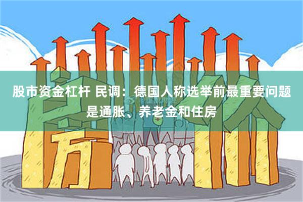 股市资金杠杆 民调：德国人称选举前最重要问题是通胀、养老金和住房