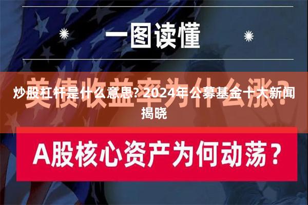 炒股杠杆是什么意思? 2024年公募基金十大新闻揭晓